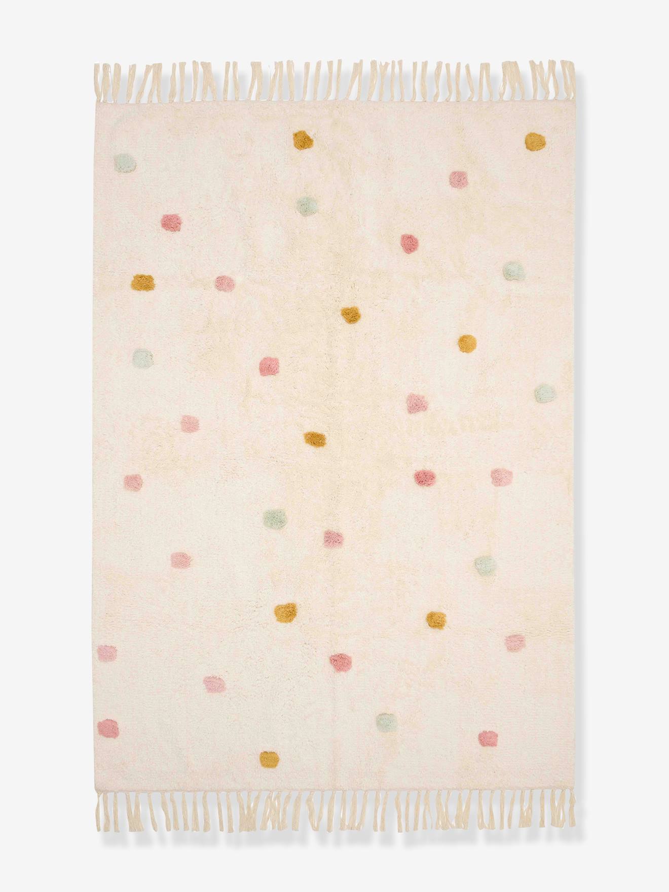 Tapis chambre enfant rose