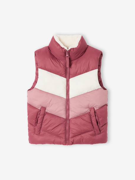 Fille-Vêtements de sport-Doudoune légère sans manches fille