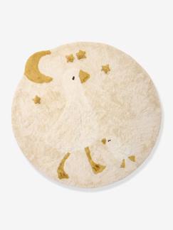 Linge de maison et décoration-Décoration-Tapis rond oie 110 cm