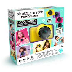 Jouet-Appareil photo numérique pop couleur - creator