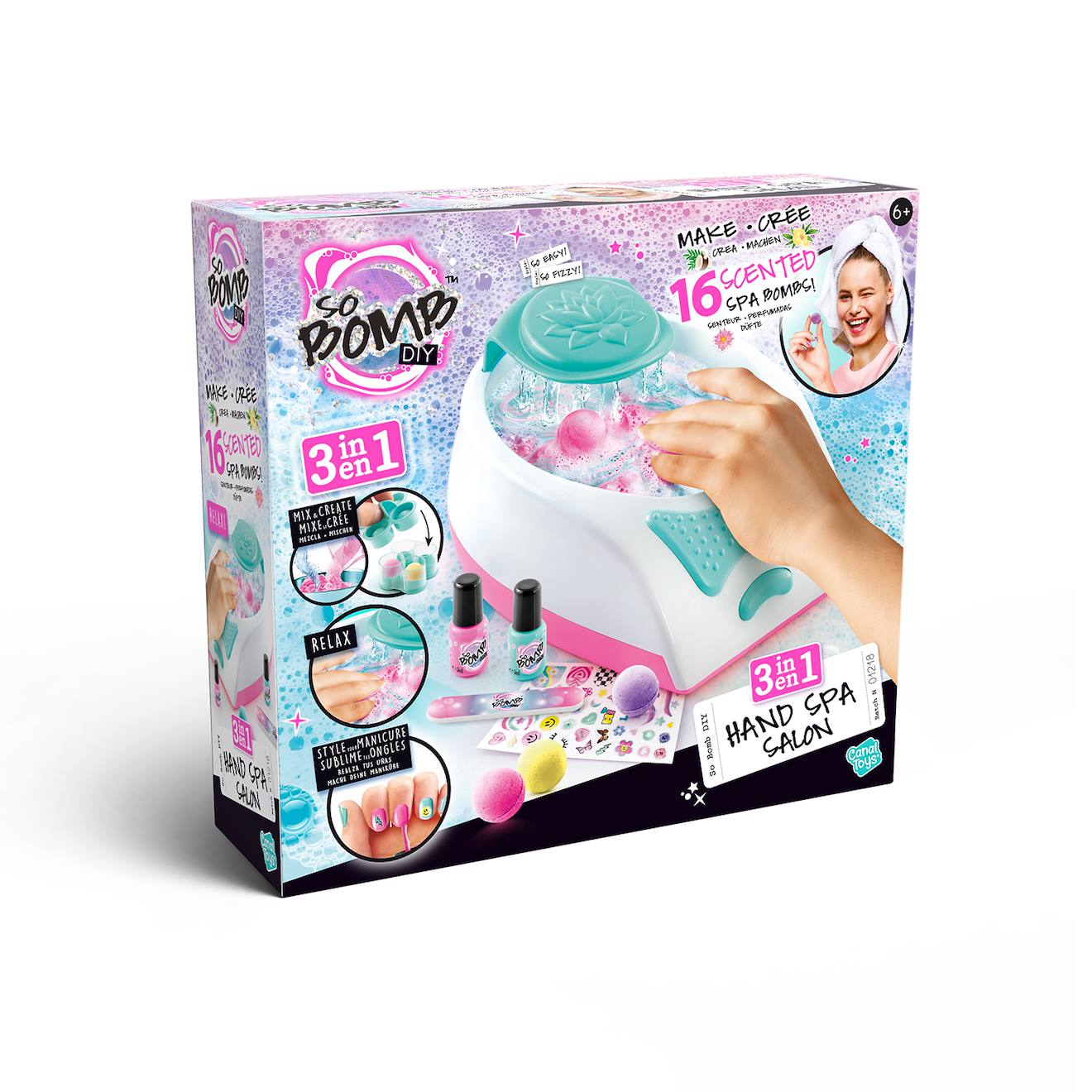 Salon De Spa Pour Les Mains - So Bomb Multicolore
