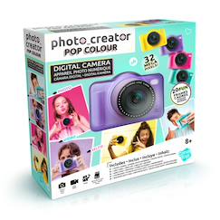 Jouet-Appareil photo numérique pop couleur - creator