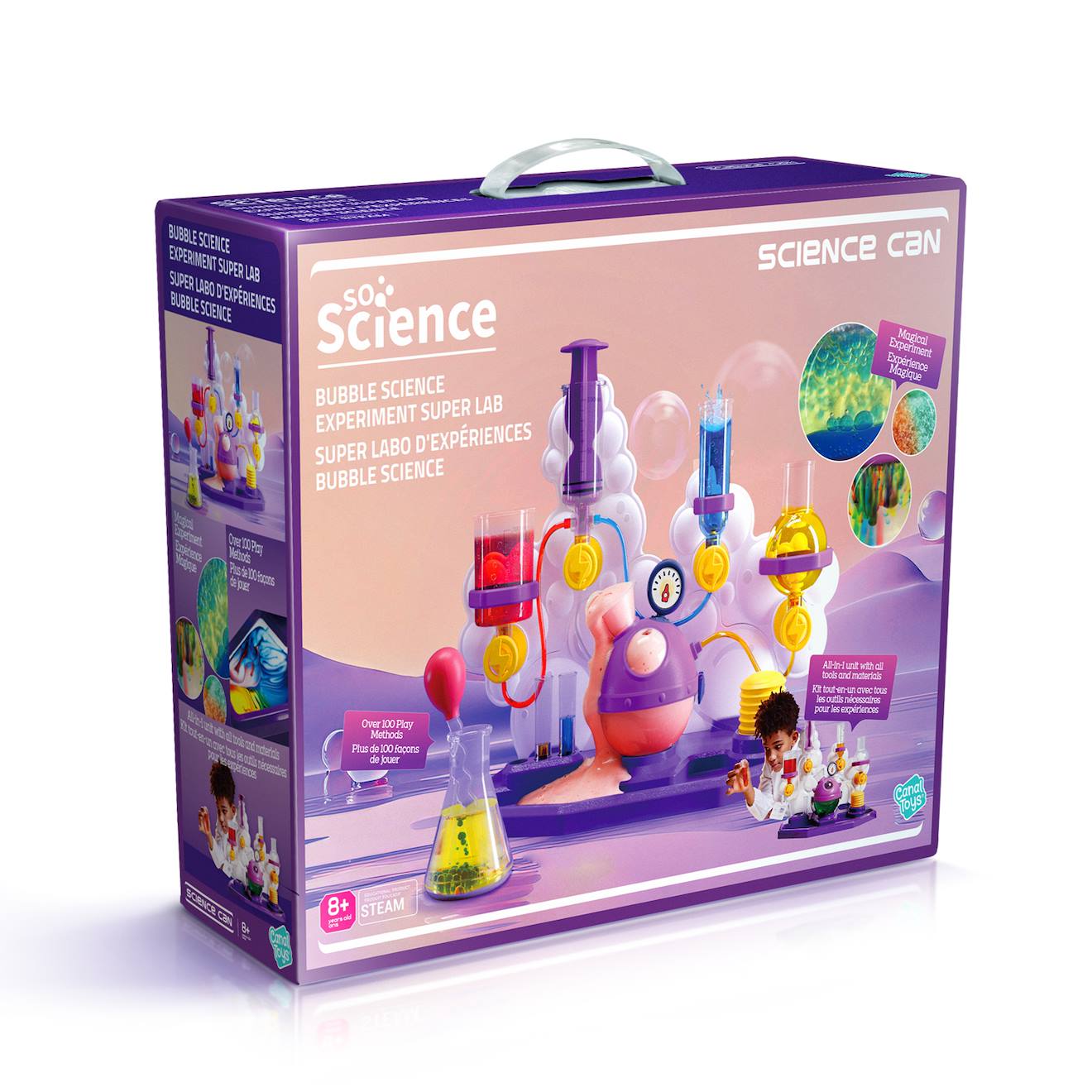 Super Labo D'expériences Bubble Science - So Science Multicolore