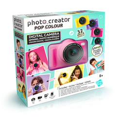 Jouet-Appareil photo numérique pop couleur - creator