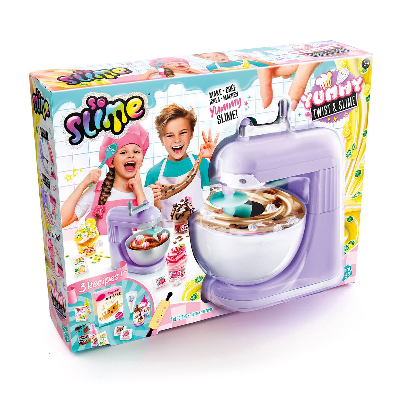 Fabrique Yummy Twist & Slime - So Slime Multicolore