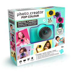 Jouet-Appareil photo numérique pop couleur - creator