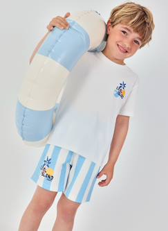 Bermuda coton rayé  - vertbaudet enfant