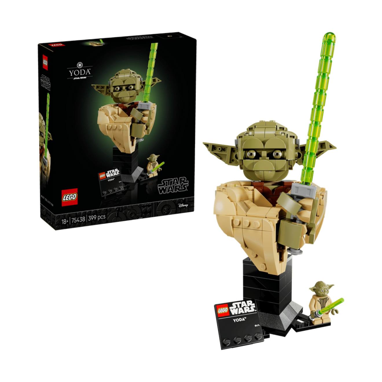 Lego Star Wars le Buste de Yoda™ Multicolore