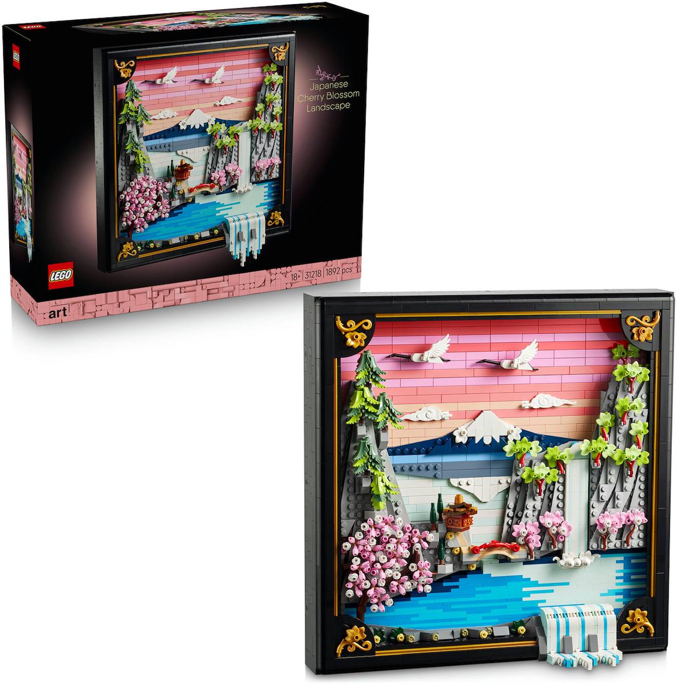Lego 31218 - Les Cerisiers En Fleurs Art Multicolore