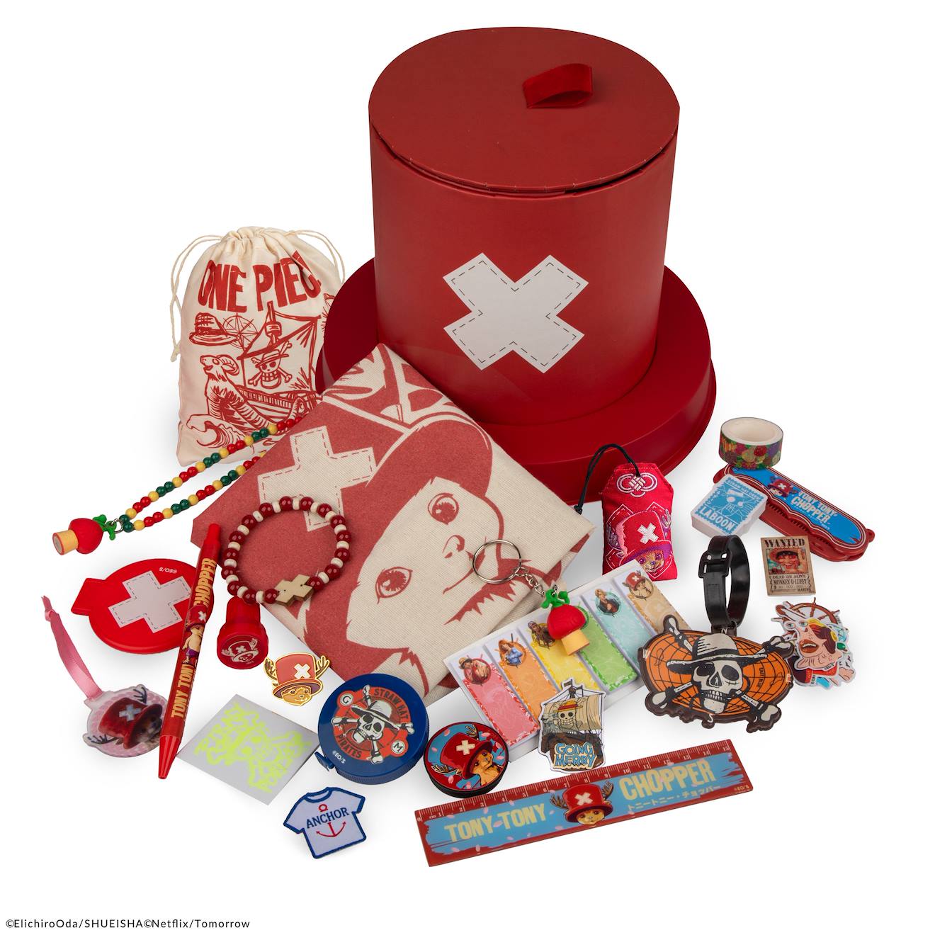 Calendrier De L'avent One Piece Chopper 2026 Rouge