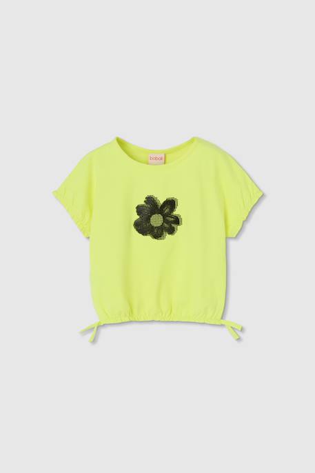 Fille-T-shirt fille en jersey élastique