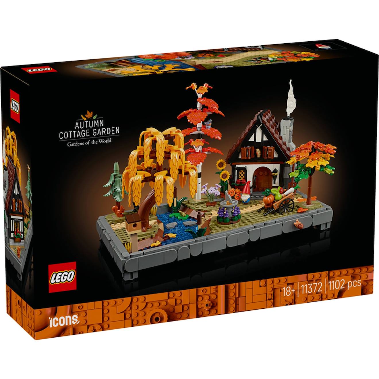 Lego 11372 - Le Jardin D'automne Multicolore
