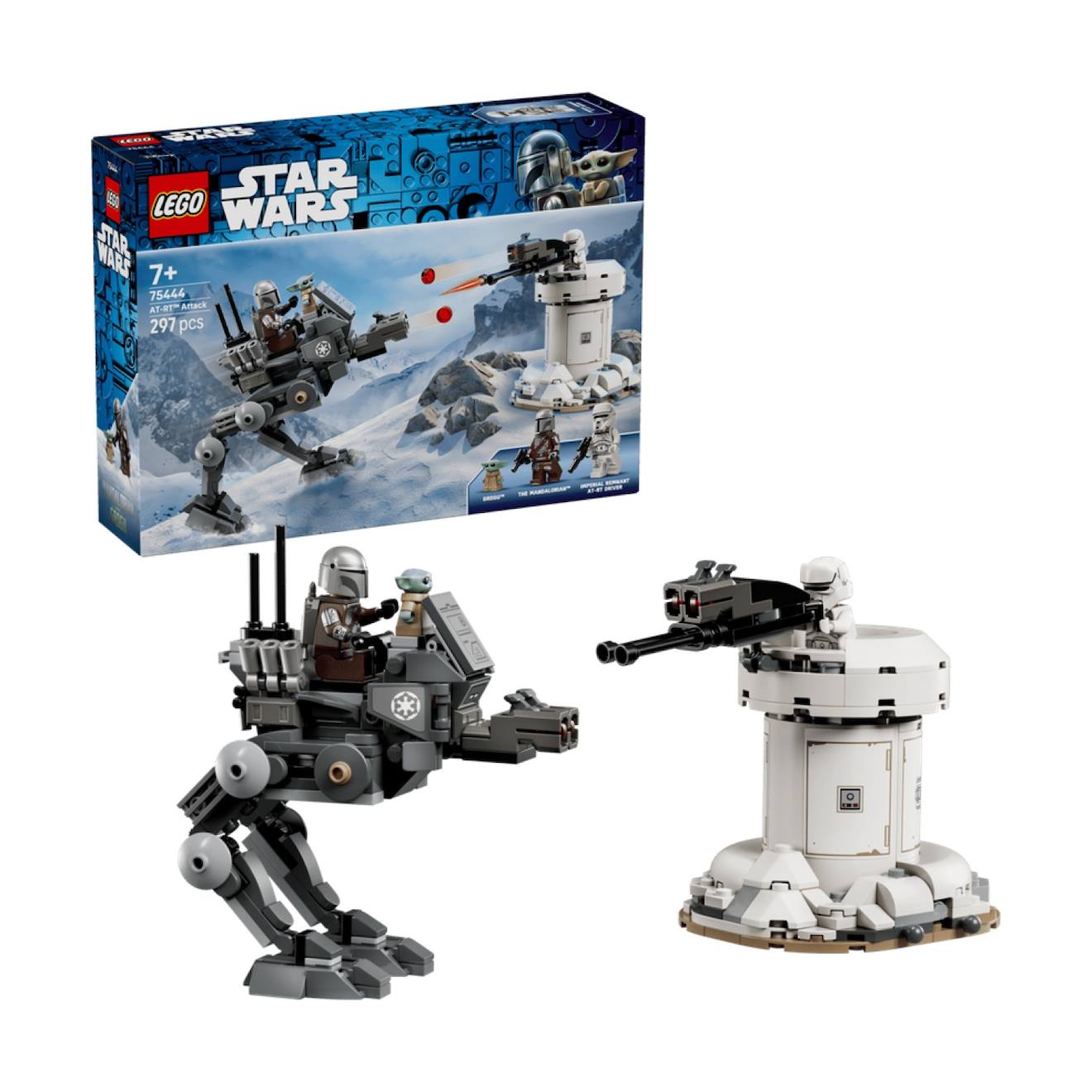 Star Wars L'attaque De L'at-rt 75444 Gris
