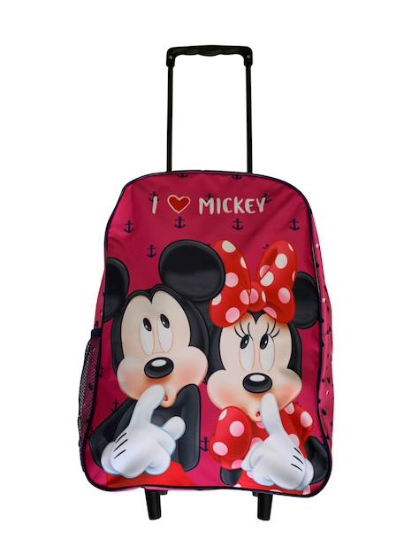 Fille-Accessoires-Sac à roulettes fille 40x30x13 cm à motif minnie