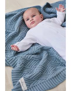 Linge de maison et décoration-Linge de lit enfant-Linge de lit chaud-Couverture en tricot bio