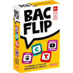 Jouet-Jeu de Société d'Ambiance Bac flip pour Enfants dès 8 Ans