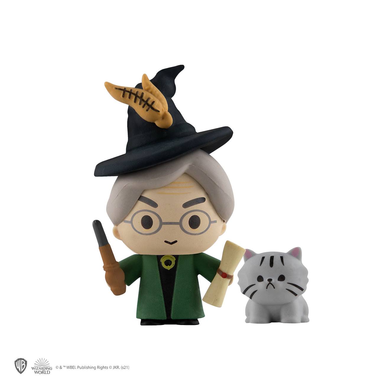 Figurine En Gomme Gomee Minerva Mcgonagall - Harry Potter Multicolore