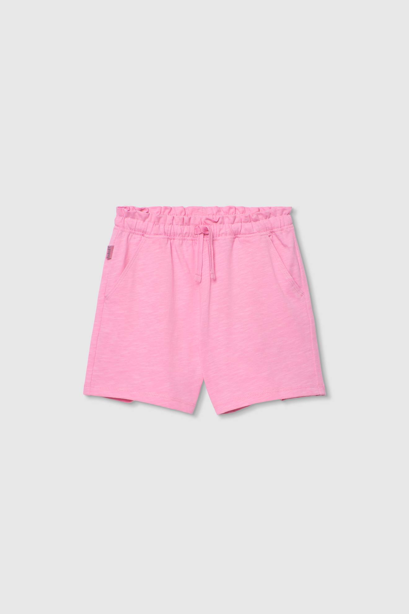 Short Jersey Flammé Pour Fille Rose