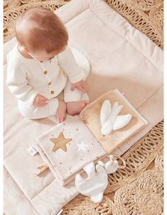 Jouet-Premier âge-Jouets en tissu-Livre d'activités tissu - bali moka & snow