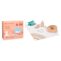 Jouet-Ensemble d´hygiène en bois pour poupées