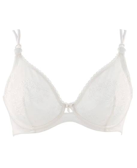 Soutien gorge classique louise grossesse et allaitement Ivoire+Marine 3 - vertbaudet enfant 