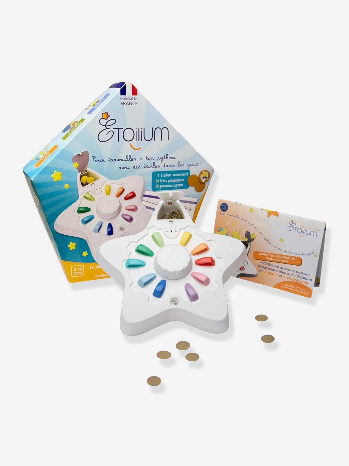 Etoilium jeu éducatif enfant multicolore