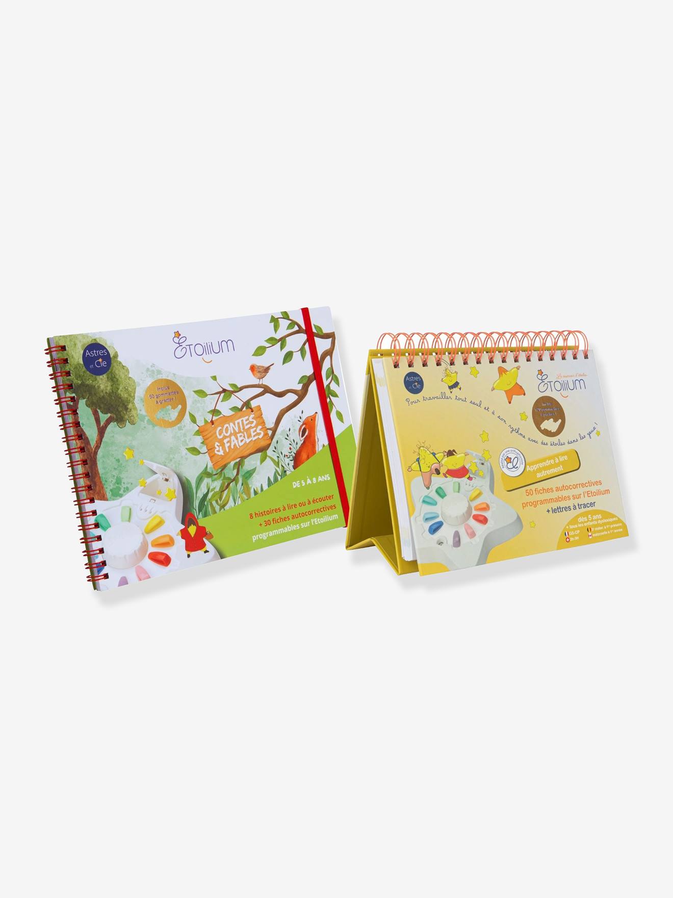 Pack 5-8 contes et apprendre à lire multicolore