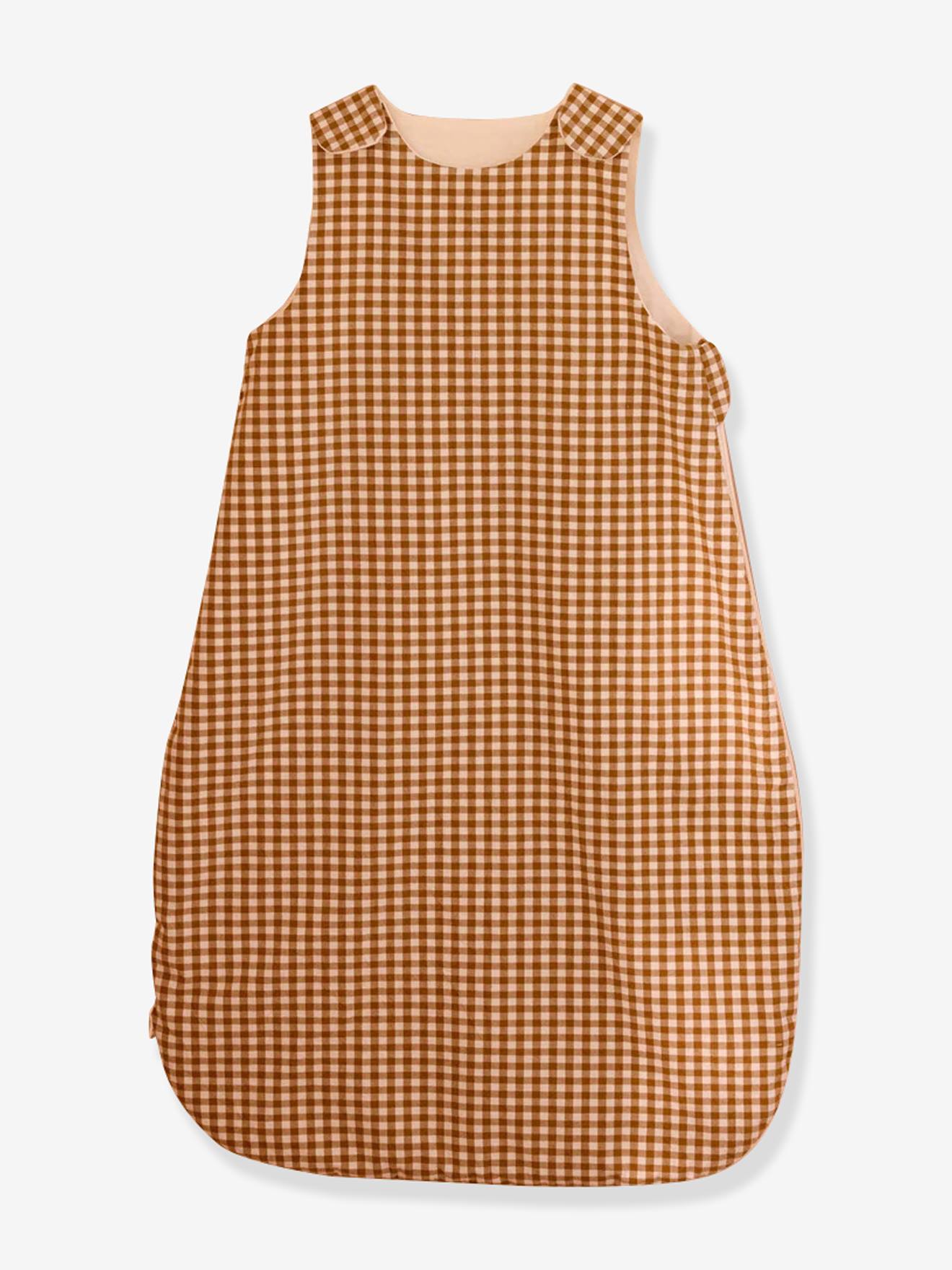 Gigoteuse vichy caramel (Cyrillus) - Couverture