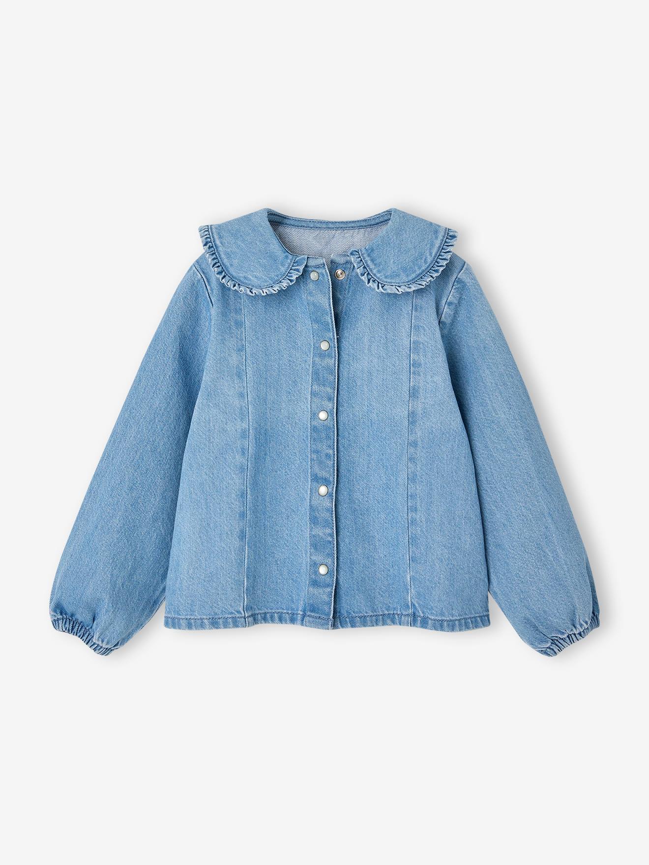 Chemise manches longues fille double stone 26 €