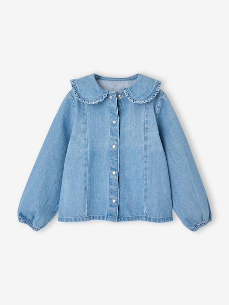 Chemise manches longues fille  - vertbaudet enfant