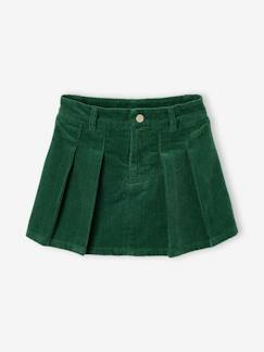 Jupe short fille plissée  - vertbaudet enfant