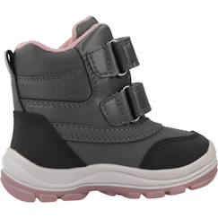 Chaussures-Chaussures bébé 17-26-Marche fille 19-26-Botte fille synthétique bébé flanfil