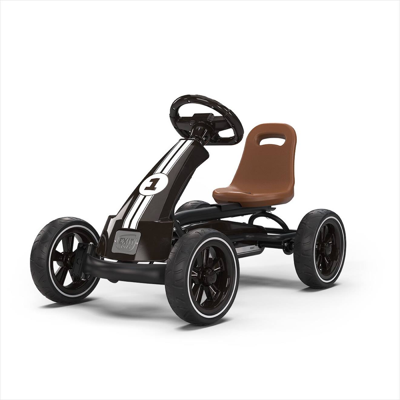 Kart À Pédales Enfant Dès 2 Ans - Exterieur Noir
