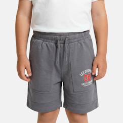 -Bermuda enfant garçon avec logo et cordon