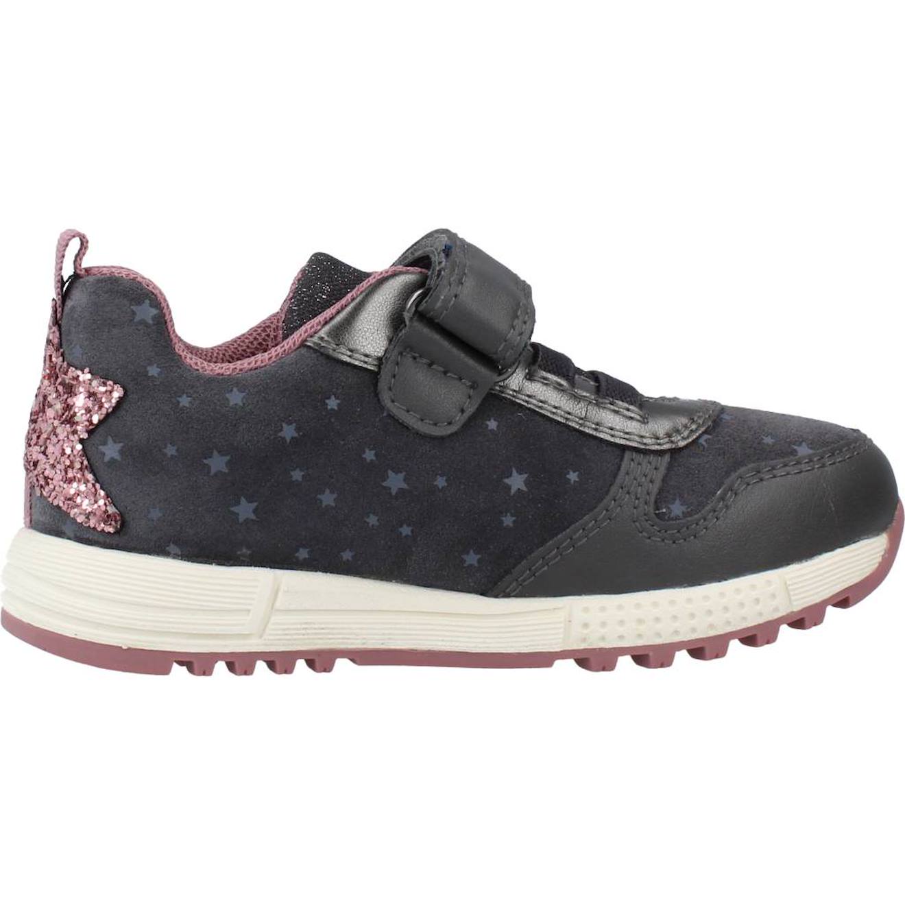 Basket Fille Cuir Bb Alben Gris 35 €