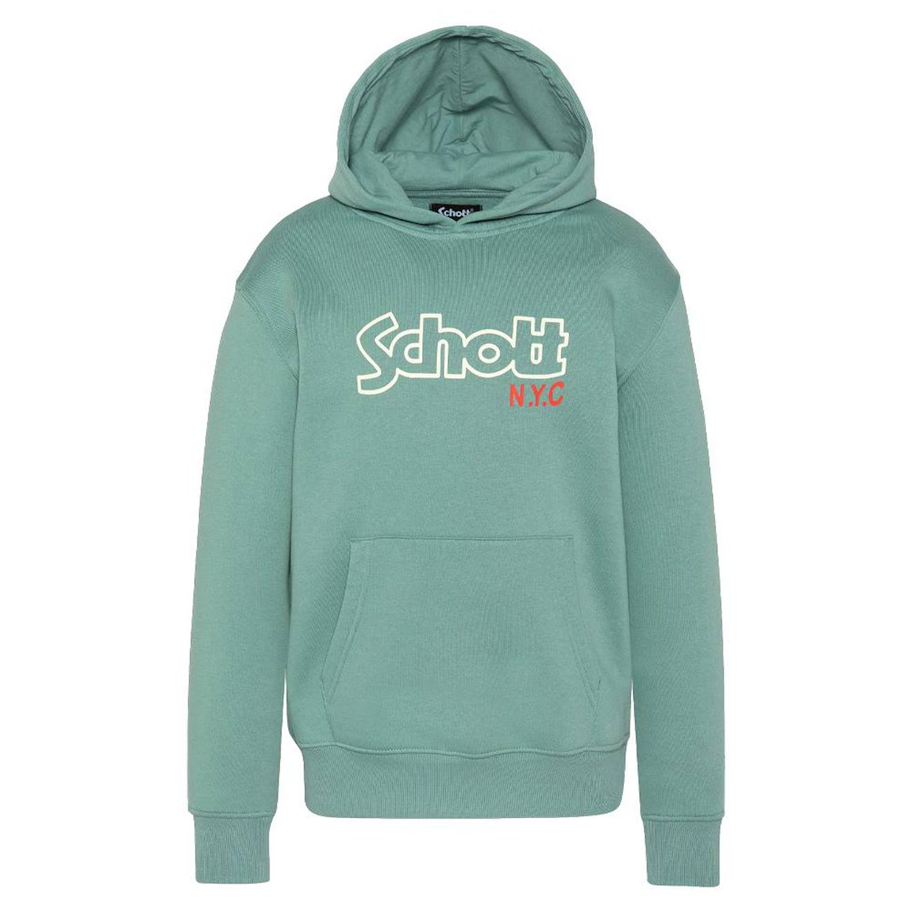 Sweat Capuche Garon Sidney Vert 24 €