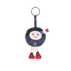-Peluche Officielle porte-clés ballon fff - Fédération Française de Football 10CM