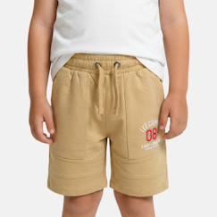 -Bermuda enfant garçon avec logo et cordon