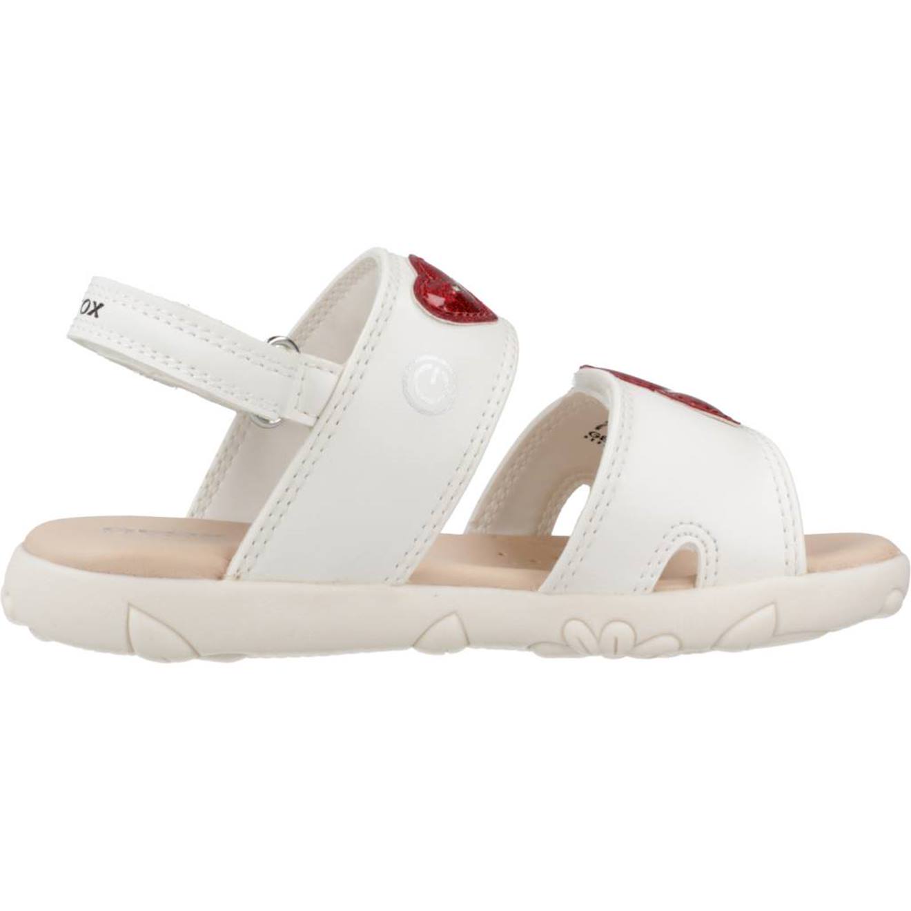 Sandales Fille Modèle J Sandal Haiti Girl Blanc