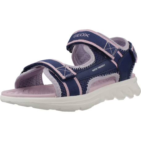 Sandales fille modèle j sandal airadyum gi Bleu c4215+Bleu c4269 4 - vertbaudet enfant 