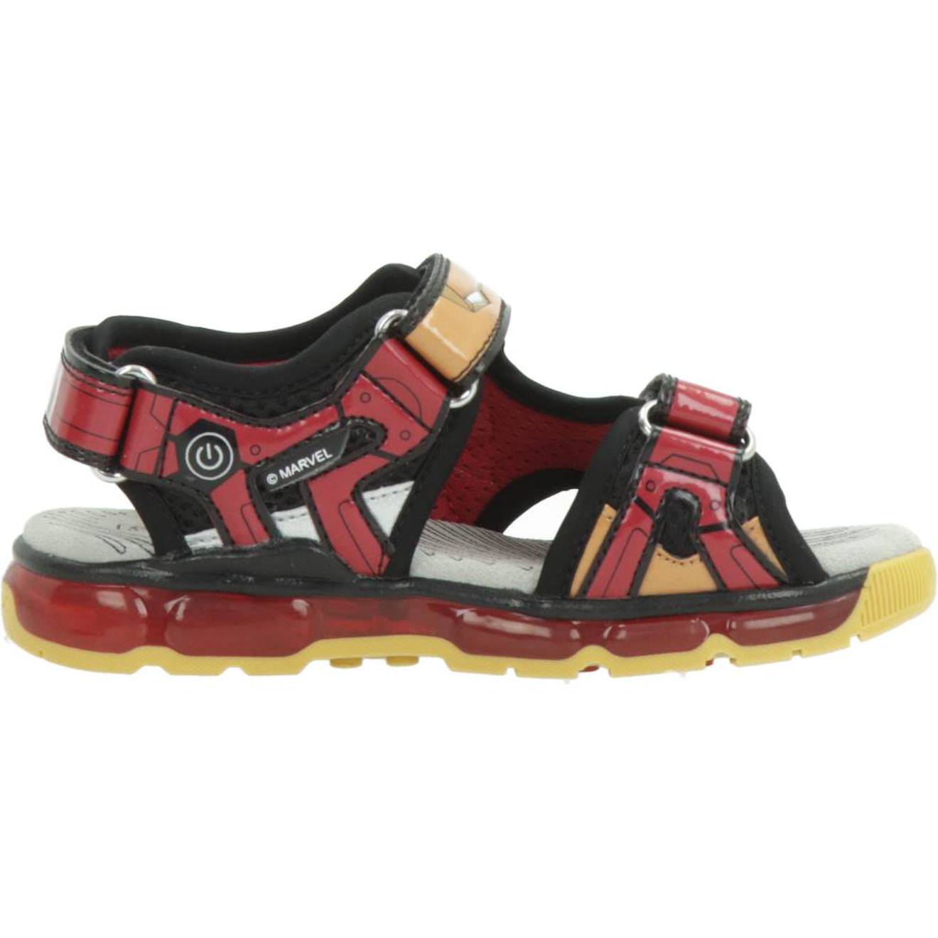 Sandales Garçon Modèle J Sandal Android Boy Rouge