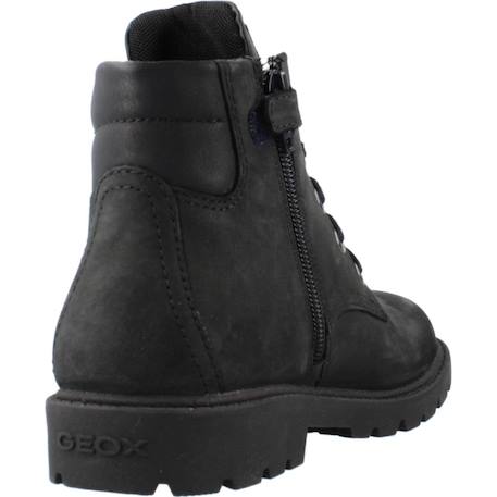Bottes garçon modèle j shaylax Noir c4002+Vert 3 - vertbaudet enfant 