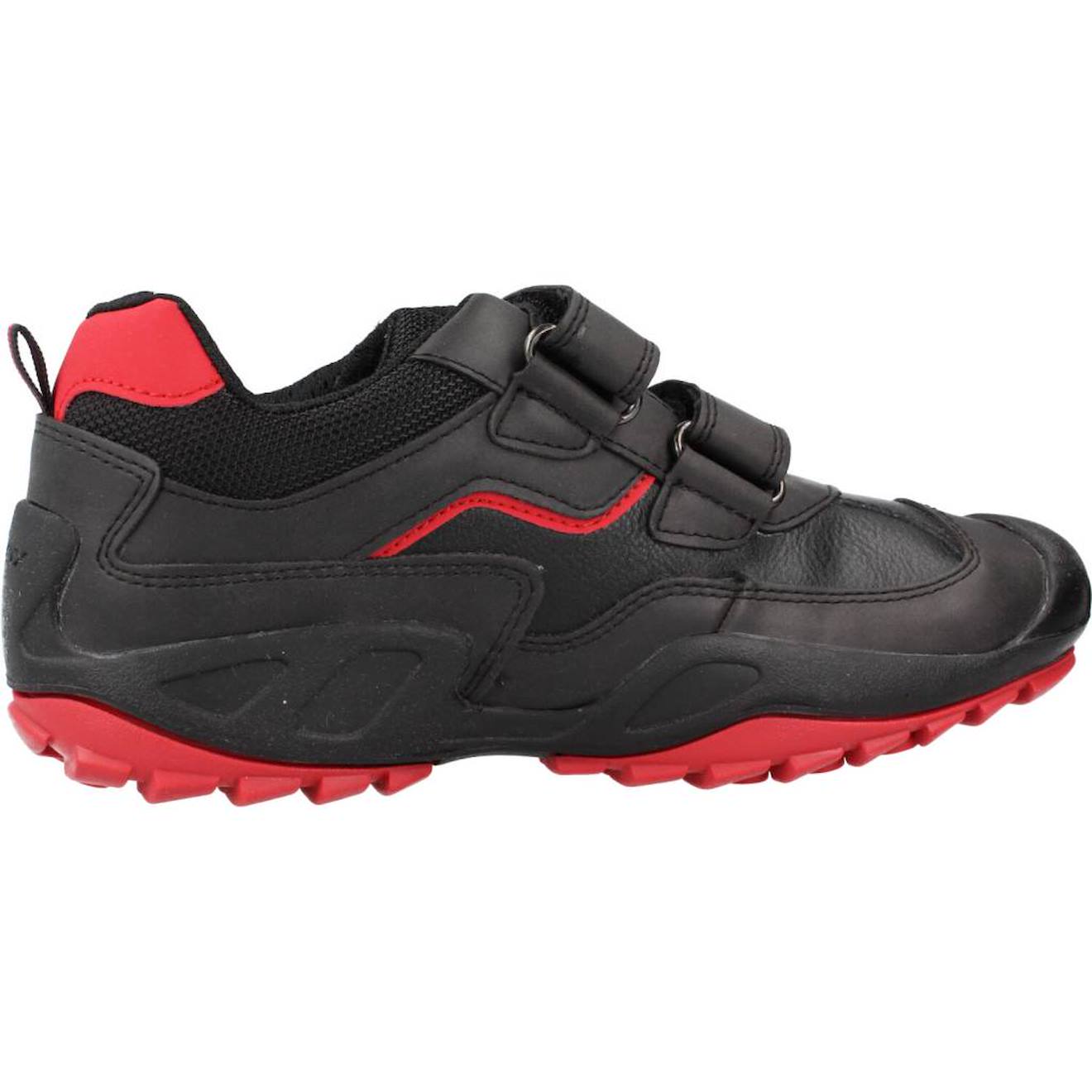 Basket Garçon Synthétique New Savage Noir C0048