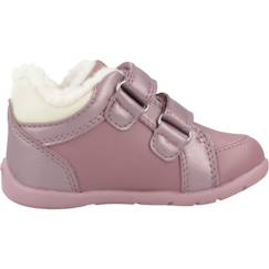 Chaussures-Chaussures bébé 17-26-Marche fille 19-26-Baskets à scratch elthan – confort et maintien junior