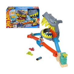 -Hot wheels circuit de course l'attaque du requin