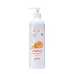 Puériculture-Gelée de douche bio  sensibulle abricot-pêche ecoformat