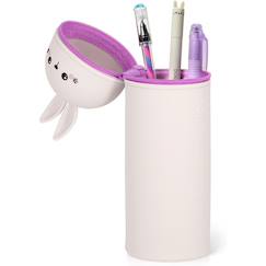 Jouet-Trousse en silicone souple 2-en-1 - kawaii