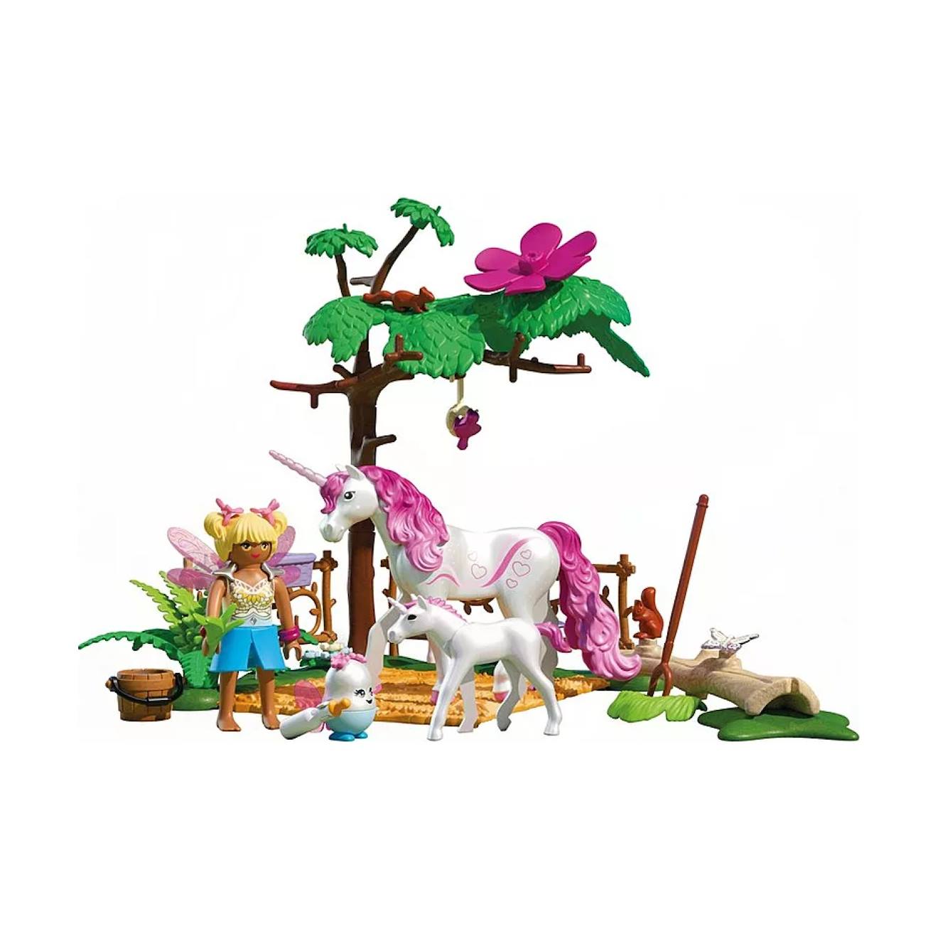 Magic Unicorns Ecurie Licorne Magique : Maman & Poulain 71839 Multicolore