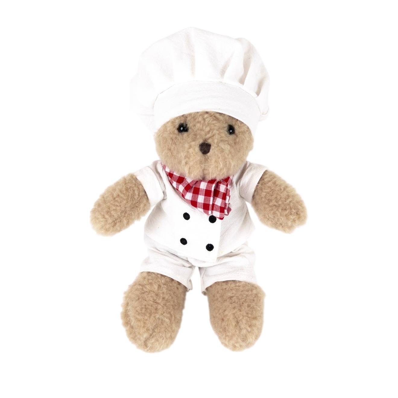 Ours En Peluche Morris Le Chef Cuisinier Beige