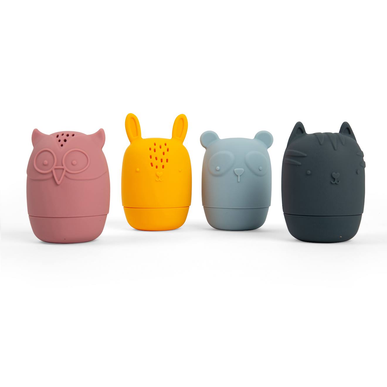 Jouets De Bain Animaux En Silicone Bleu